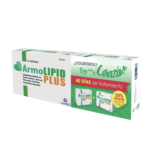 Comprar MYLAN Armolipid Plus Pack Duplo 30 Comprimidos X 2cajas A