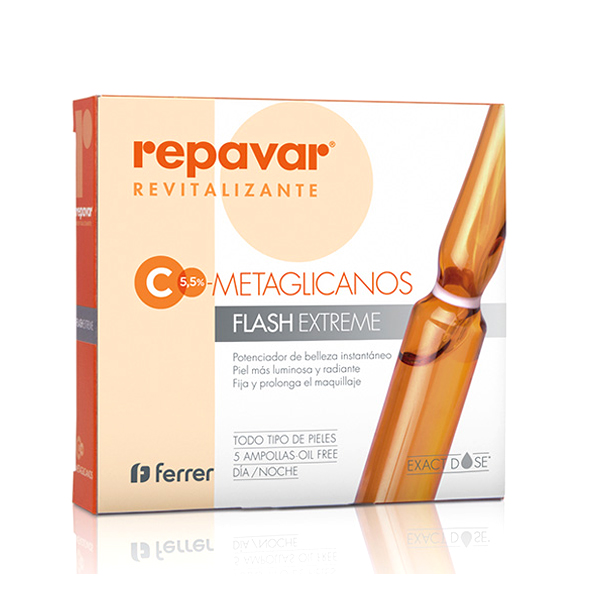 Comprar Ferrer Repavar Revitalizante Ampollas Flash Extreme Ampollas