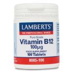 Vitamina B12 100 mcg (100tabs)