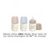 Miniatura - SUAVINEX BIBERON SX PRO WONDERLAND SILICONA +0M VIDRIO (120ml) 