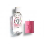 Miniatura - ROGER&GALLET COFRE ROSE AGUA FRESCA PERFUMADA (100ml) + VELA (75g) DE REGALO !