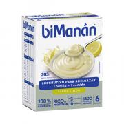 Miniatura - BIMANAN NATILLA SUSTITUTIVA  SABOR LIMON (6 sobres) 