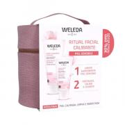 Miniatura - WELEDA RITUAL FACIAL CALMANTE PIEL SENSIBLE (LECHE LIMPIADORA+CREMA FACIAL+ NECESER) 