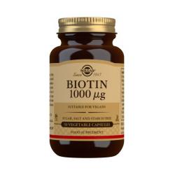 Biotina 1000mcg (50 Cap.Vegetales)