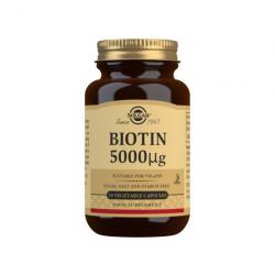 Biotina 5000mcg (100Cap.Vegetales)