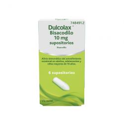 DULCOLAX BISACODILO 10mg -antes DULCOLAXO (6 supositorios)