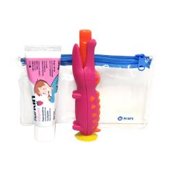 KIT VIAJE INFANTIL PASTA DENTAL + CEPILLO (25ml) 