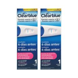 PACK CLEARBLUE TEST DE EMBARAZO EARLY (2 UNIDADES)