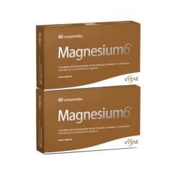 PACK MAGNESIUM 6 (2 UNIDADES X 60 COMPRIMIDOS)