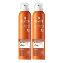 PACK SUN SYSTEM SPRAY TRANSPARENTE SPF50+ (2x200ML)