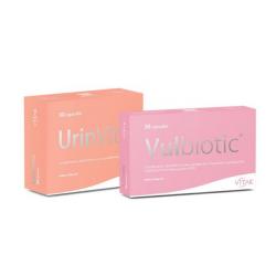 PACK UrinVita (30 Capsulas) + Vulbiotic Probiótico Vaginal (30 Capsulas)
