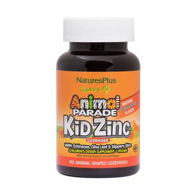 Animal Parade® KidZinc®  (90COMP. SABOR MANDARINA)