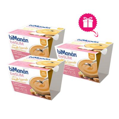 BeSLIM COPA VAINILLA Y CARAMELO (OFERTA 2+1 DE REGALO)