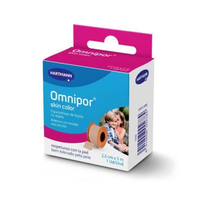 ESPARADRAPO OMNIPOR SKIN COLOR (5M X 2,5CM)