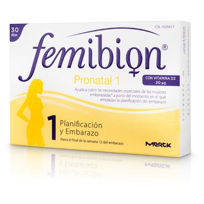 Comprar MERCK Femibion® Pronatal 1 (Ácido Fólico y Metafolin) a precio  online