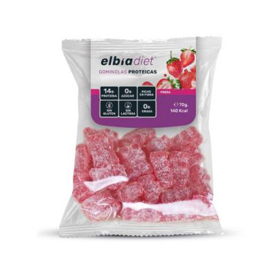 GOMINOLAS PROTEICAS FRESA (70G)