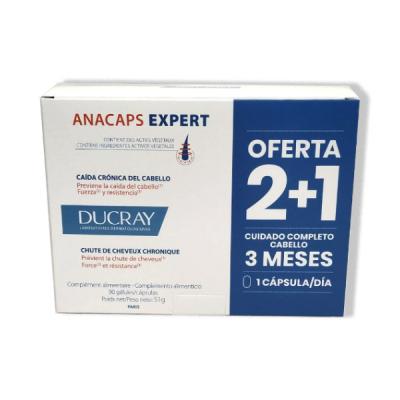 PACK ANACAPS EXPERT CAIDA CRÓNICA DEL CABELLO TRATAMIENTO 3 MESES (90 CAPSULAS)