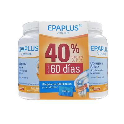 PACK DUPLO ARTHICARE COLÁGENO SILICIO VAINILLA (Bote 326g x 2 Uds)