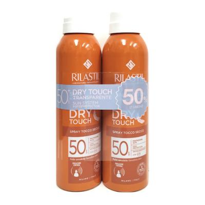 PACK SUN SYSTEM DUPLO DRY TOUCH SPRAY SPF50 (2X200ML)
