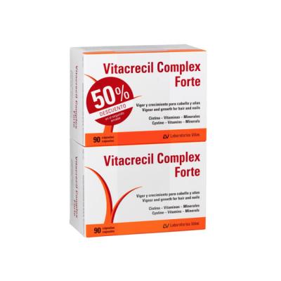 PACK VITACRECIL COMPLEX FORTE  (90 CAPS X 2 UNIDADES)