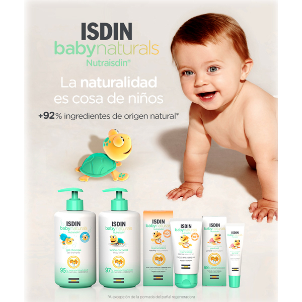 Isdin Baby Naturals Pack Gel Champu 750 Ml 40% Descuento 2ª Unidad