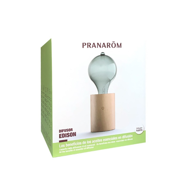 Pranarom - Difusor Bulle - Madera Y Cristal - Difusor Premium- En