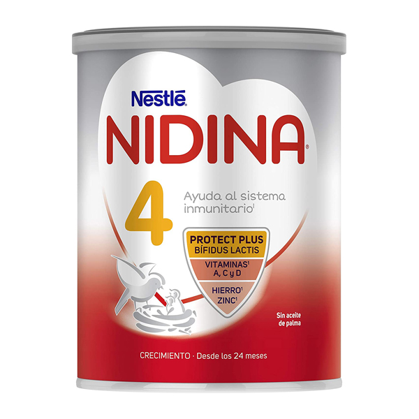 Comprar NESTLÉ NIDINA 4 CRECIMIENTO +24 MESES (800g) a precio online