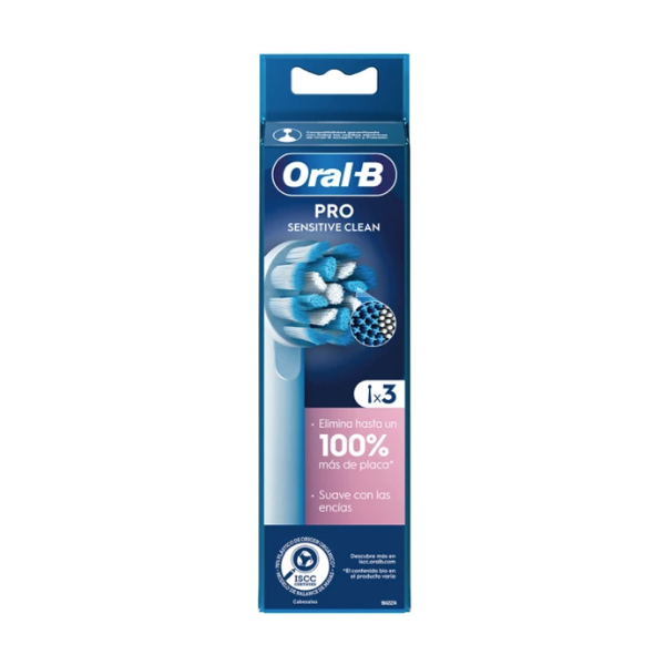 Comprar ORAL-B RECAMBIO CEPILLO ELÉCTRICO SENSITIVE CLEAN (3UDS) A ...