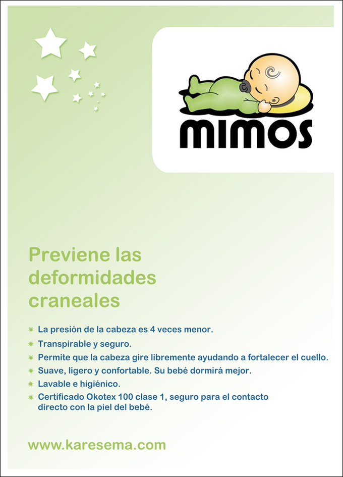 Mimos® Pack Prevención Plagiocefalia – Cojin Mimos